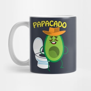 Papacado Naughty Dad Avocado Mug